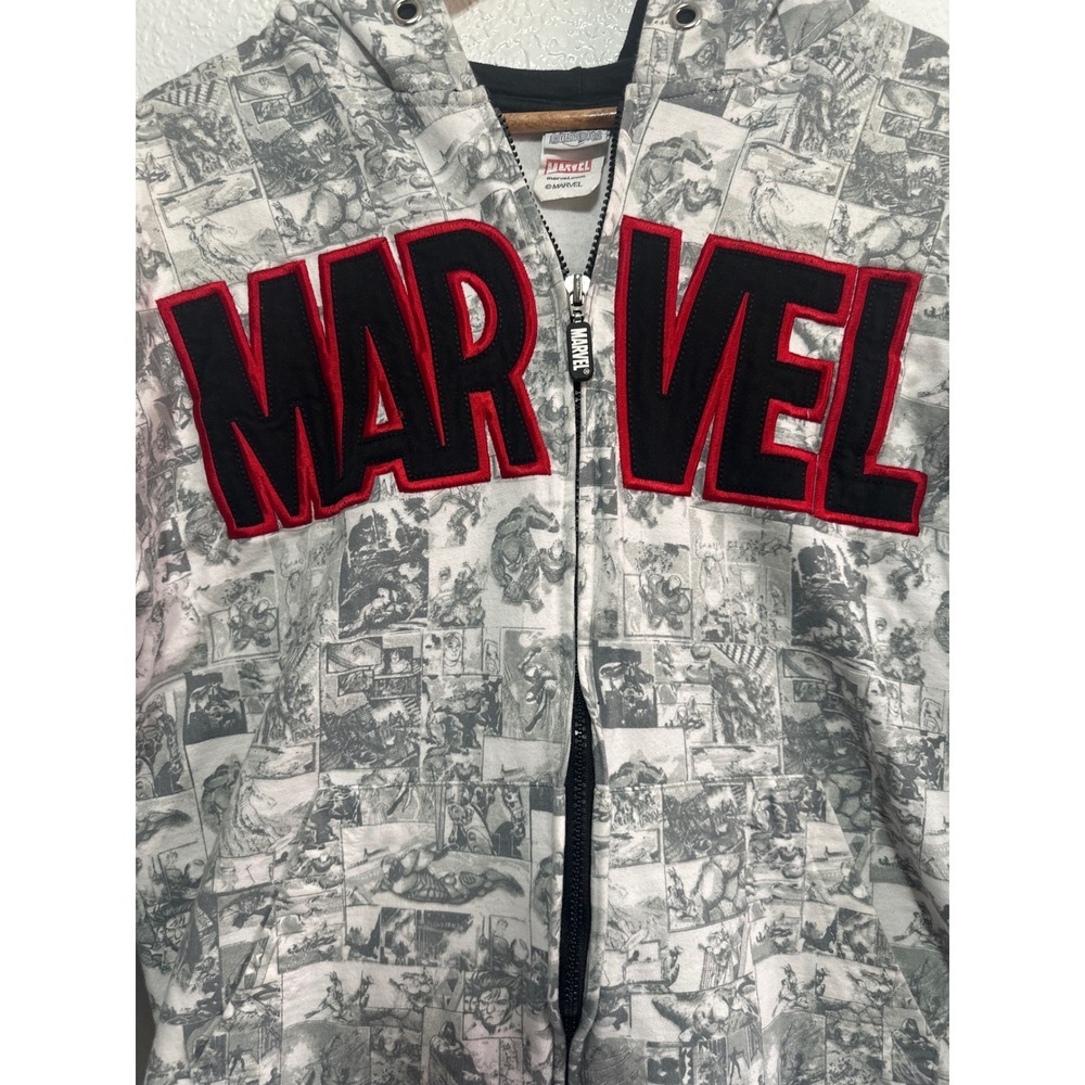 Marvel Comics Universal Studios Full Zip Hoodie G… - image 2